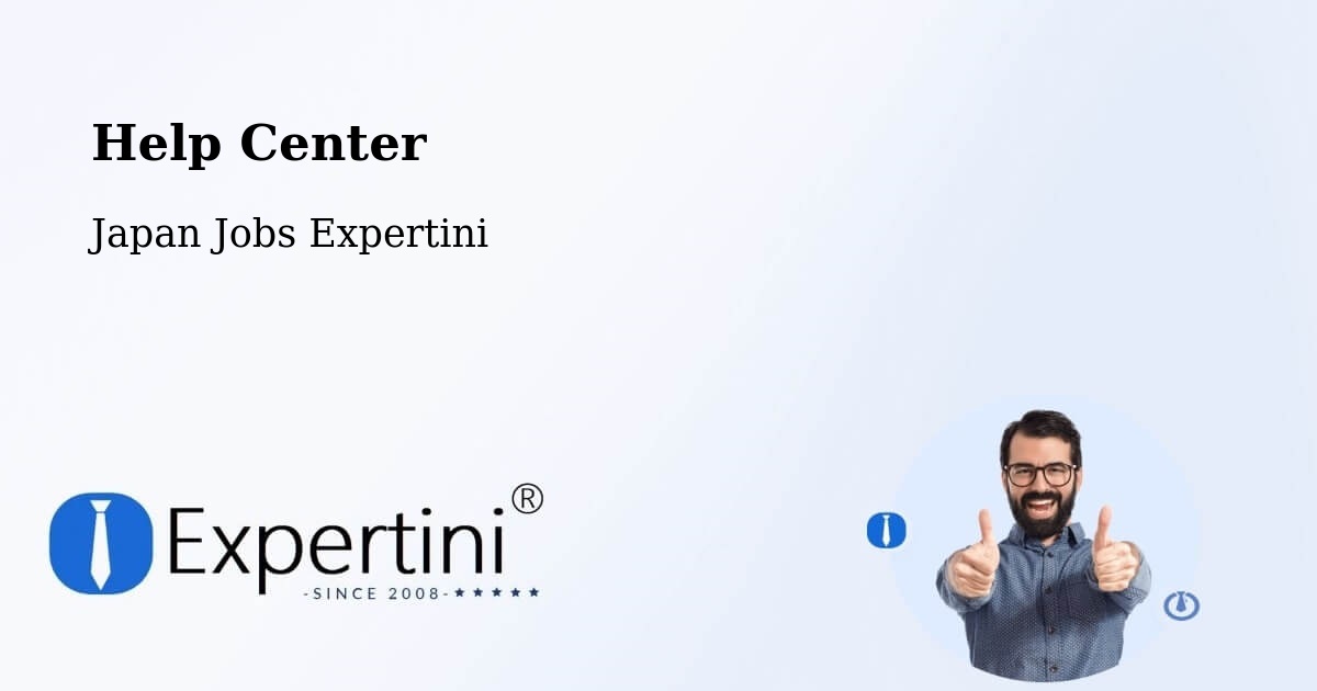Help Center – Ibaraki - Japan Jobs Expertini