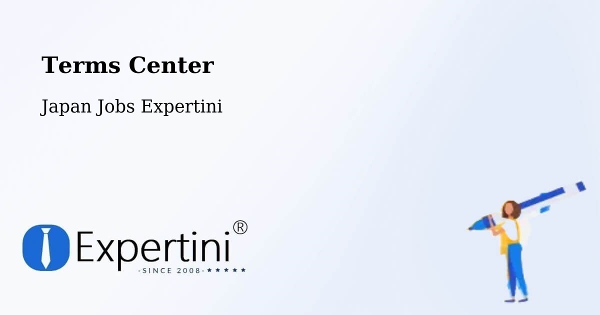 Terms of Service – Ibaraki - Japan Jobs Expertini